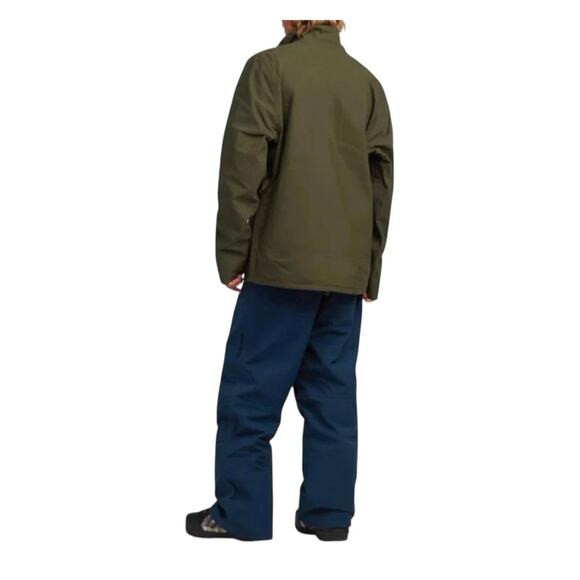 Dakine A-1 Snowboard Shell Jacket Deep Grounds Green XL Men's - Picture 3 of 8